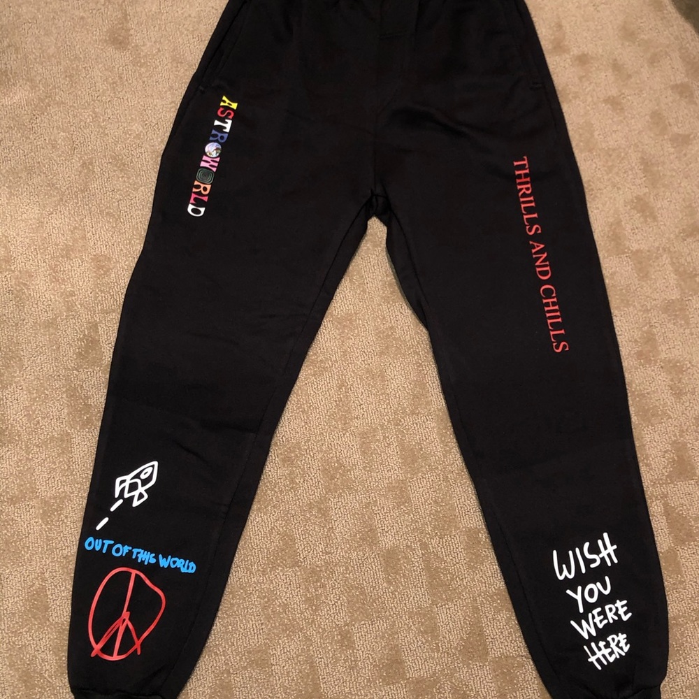 Travis Scott ASTROWORLD sweat pants